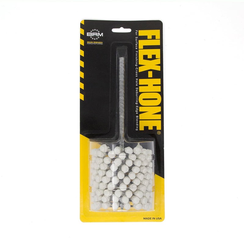 Flex-Hone Brush Research BC234LA , 2-3/4" (69.9mm) Diameter, 1000/1200 Grit, Levigated Alumina, for Final Polishing Applications - Image 1
